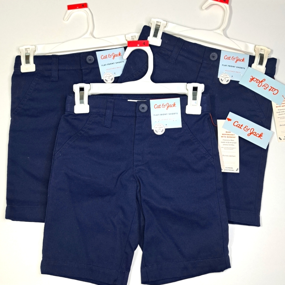 Boys school uniform shorts